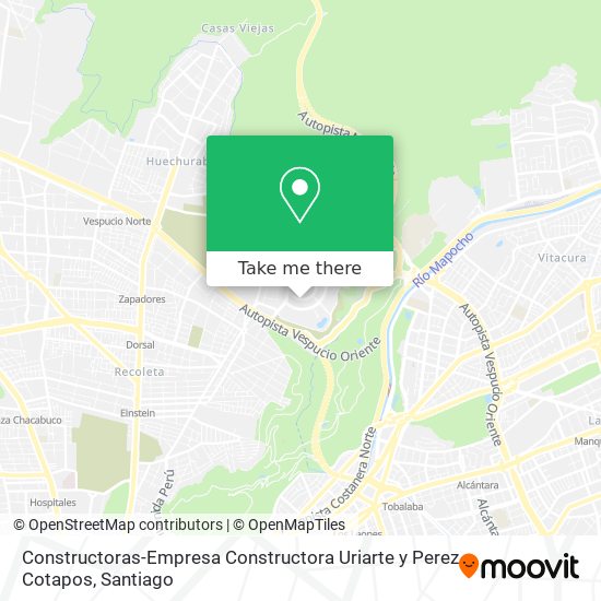 Mapa de Constructoras-Empresa Constructora Uriarte y Perez Cotapos