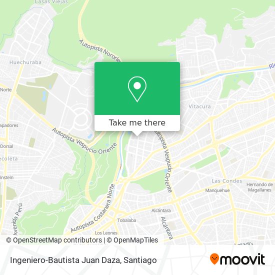 Mapa de Ingeniero-Bautista Juan Daza