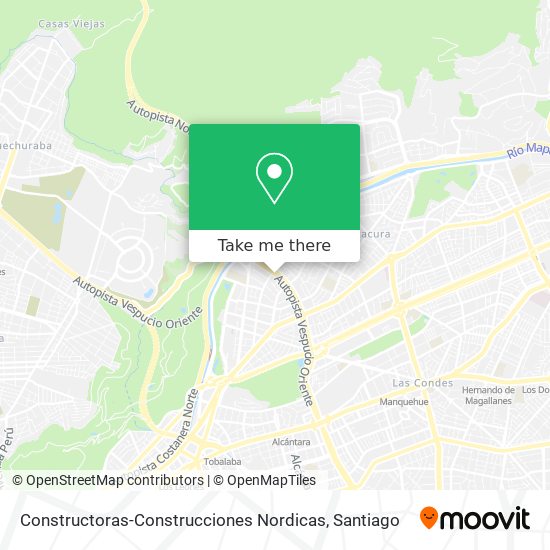 Mapa de Constructoras-Construcciones Nordicas