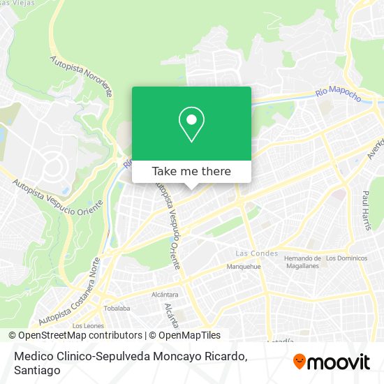 Medico Clinico-Sepulveda Moncayo Ricardo map