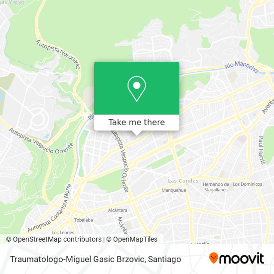 Traumatologo-Miguel Gasic Brzovic map