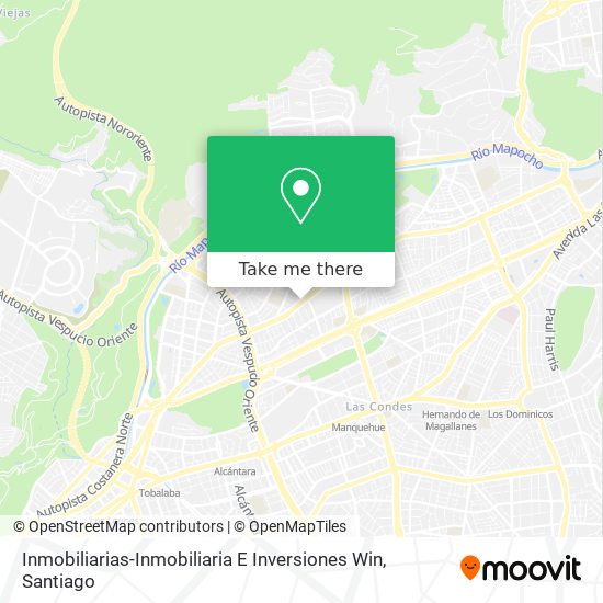 Inmobiliarias-Inmobiliaria E Inversiones Win map