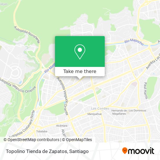 Topolino Tienda de Zapatos map