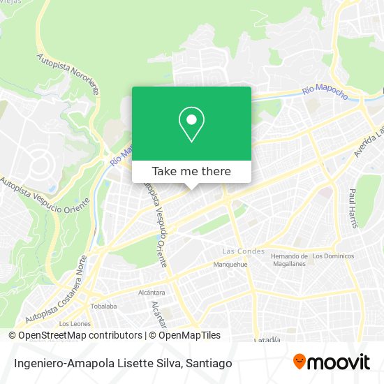 Ingeniero-Amapola Lisette Silva map
