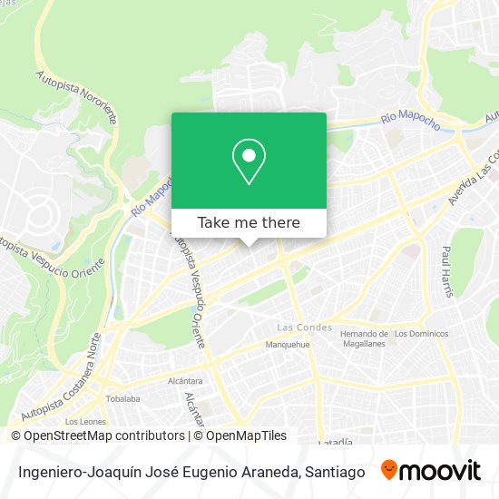 Mapa de Ingeniero-Joaquín José Eugenio Araneda