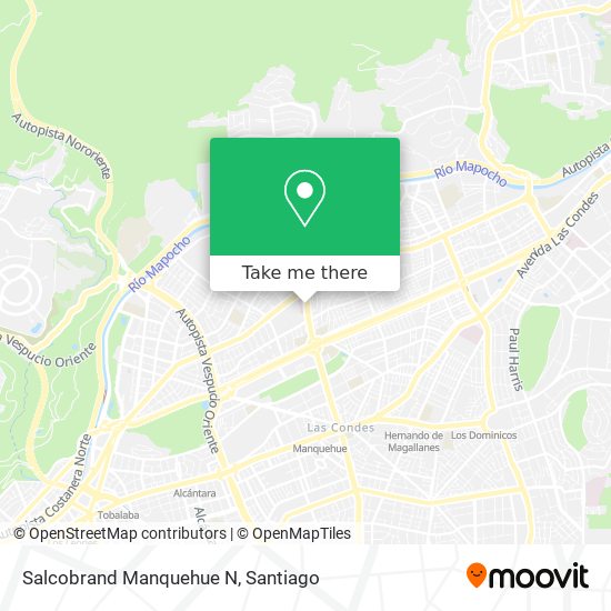 Salcobrand Manquehue N map