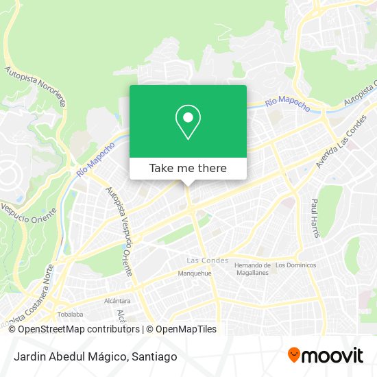 Mapa de Jardin Abedul Mágico