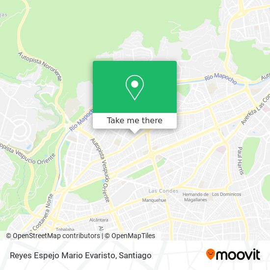 Reyes Espejo Mario Evaristo map