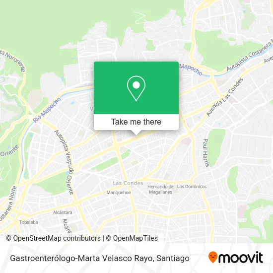 Gastroenterólogo-Marta Velasco Rayo map