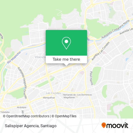 Mapa de Salispiper Agencia