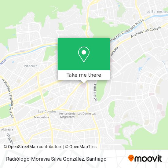 Mapa de Radiólogo-Moravia Silva González