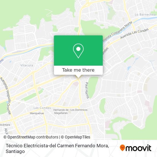 Técnico Electricista-del Carmen Fernando Mora map