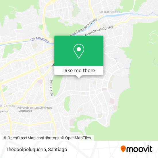 Thecoolpeluquería map