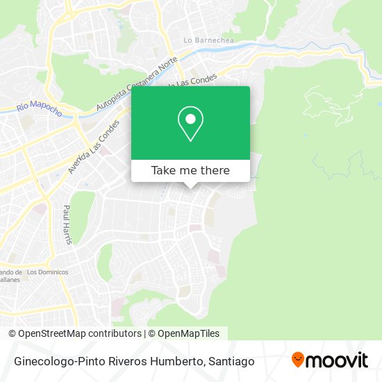 Ginecologo-Pinto Riveros Humberto map