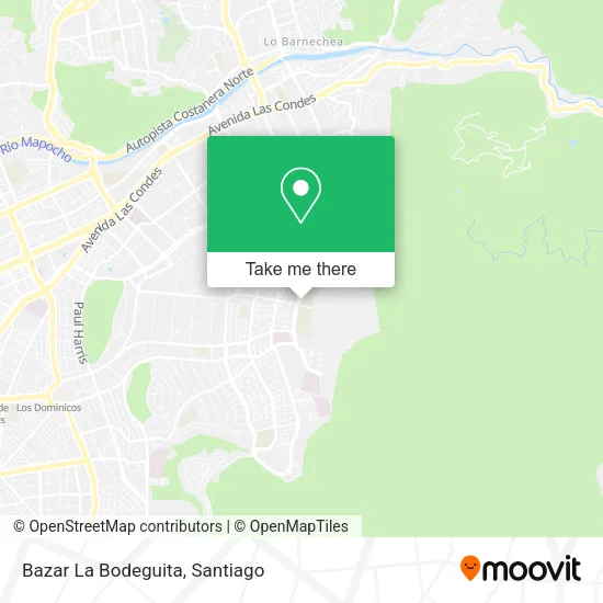Bazar La Bodeguita map