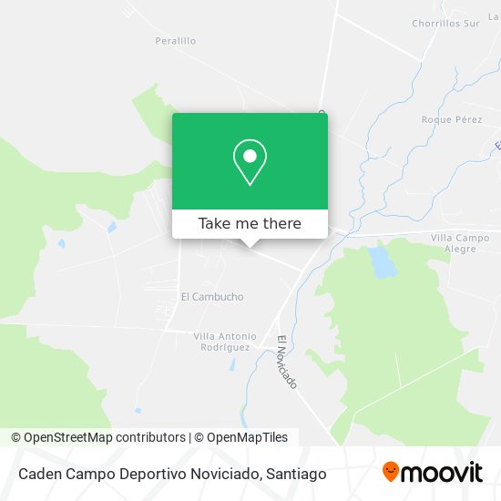 Caden Campo Deportivo Noviciado map