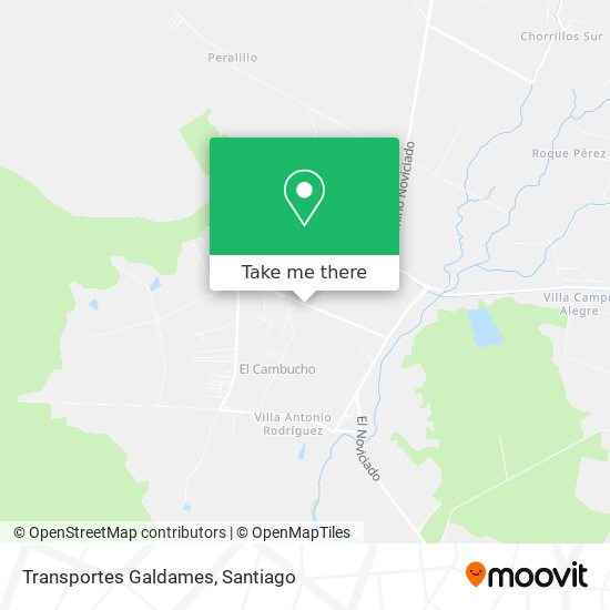 Mapa de Transportes Galdames