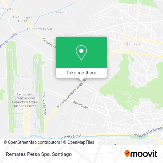 Remates Persa Spa map