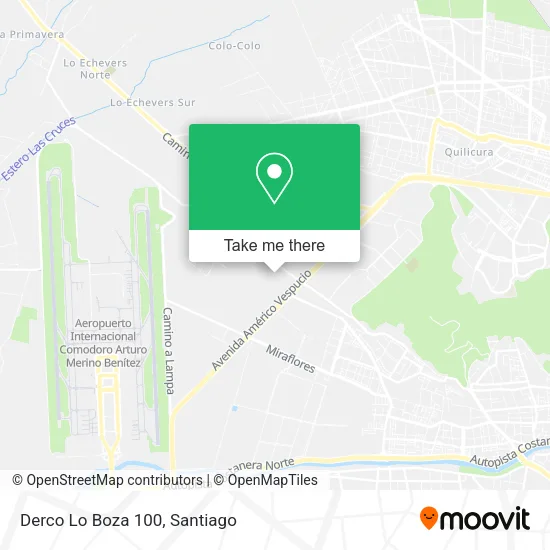 Derco Lo Boza 100 map