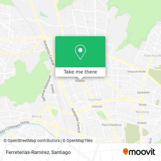 Ferreterias-Ramírez map
