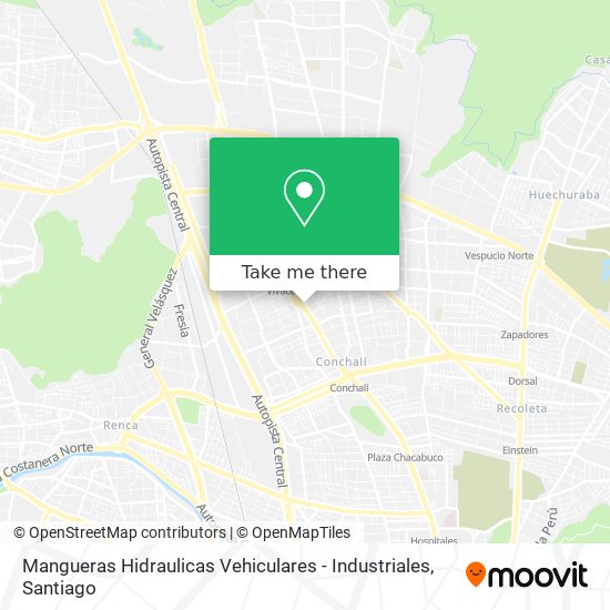 Mapa de Mangueras Hidraulicas Vehiculares - Industriales