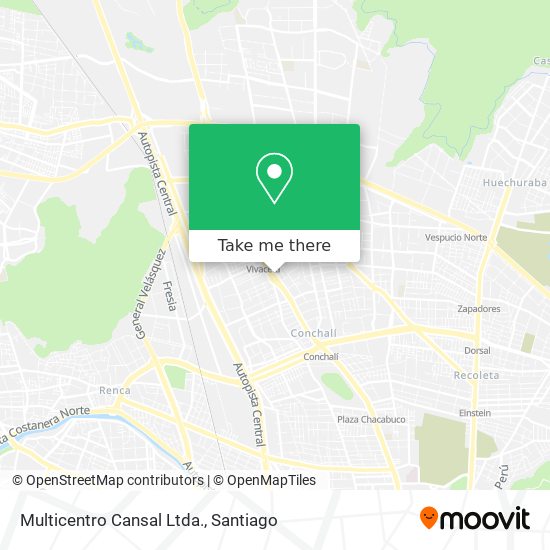 Multicentro Cansal Ltda. map