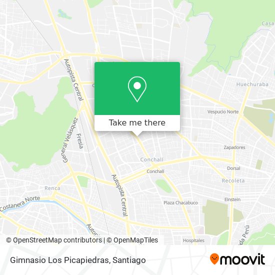 Gimnasio Los Picapiedras map