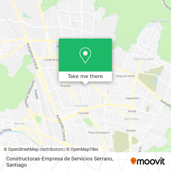 Mapa de Constructoras-Empresa de Servicios Serrano