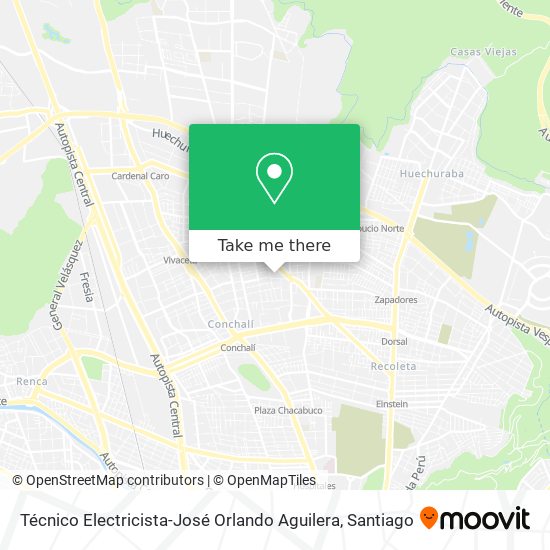 Técnico Electricista-José Orlando Aguilera map