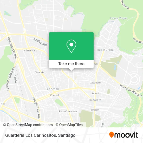 Guardería Los Cariñositos map