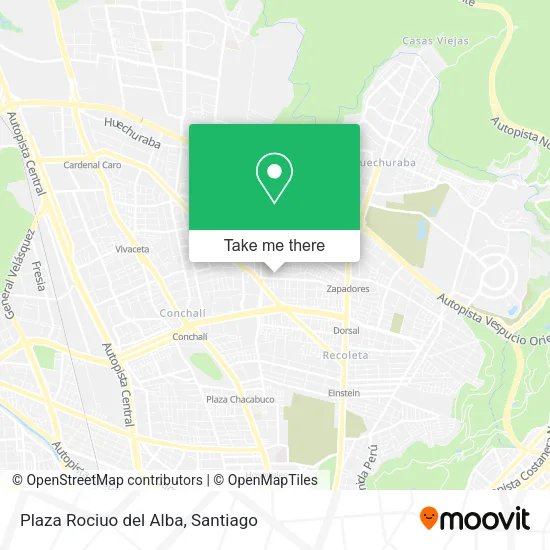Plaza Rociuo del Alba map