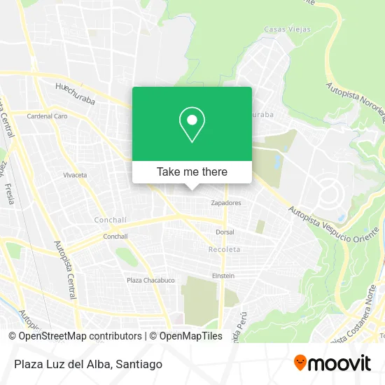 Plaza Luz del Alba map