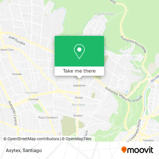 Mapa de Asytex