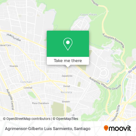 Mapa de Agrimensor-Gilberto Luis Sarmiento