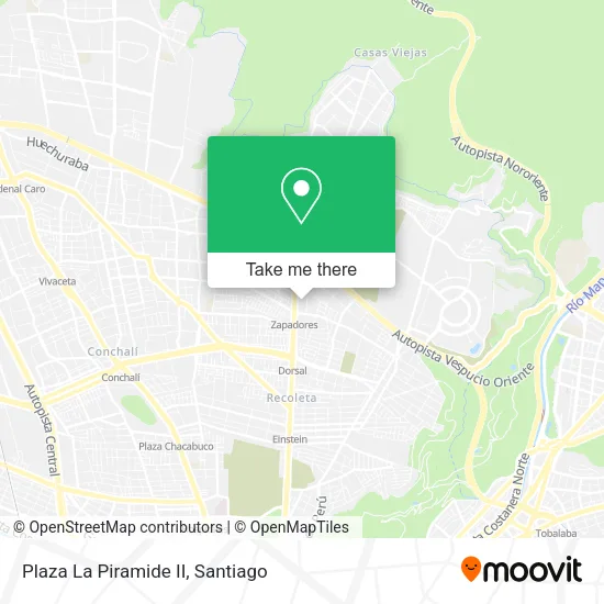 Plaza La Piramide II map