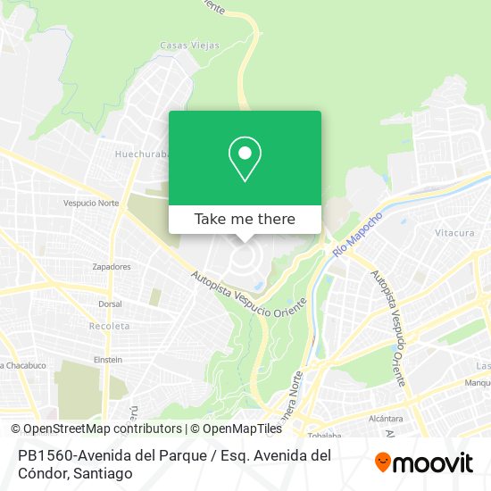 PB1560-Avenida del Parque / Esq. Avenida del Cóndor map