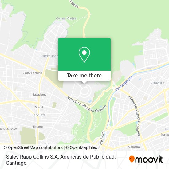Mapa de Sales Rapp Collins S.A. Agencias de Publicidad