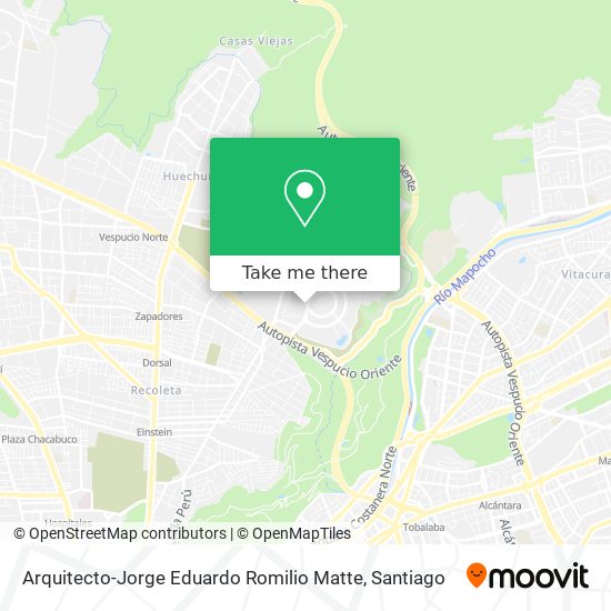 Arquitecto-Jorge Eduardo Romilio Matte map