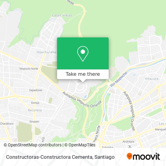 Constructoras-Constructora Cementa map