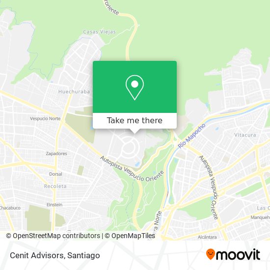 Mapa de Cenit Advisors
