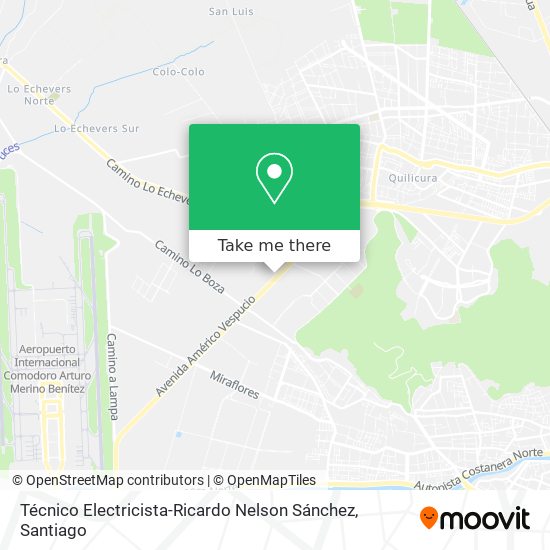 Mapa de Técnico Electricista-Ricardo Nelson Sánchez