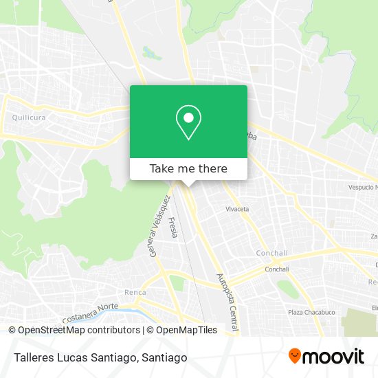 Talleres Lucas Santiago map