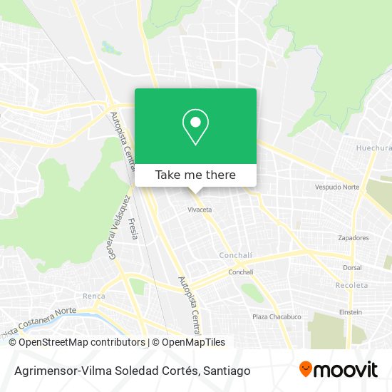 Agrimensor-Vilma Soledad Cortés map