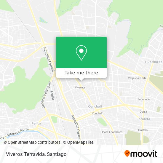 Viveros Terravida map
