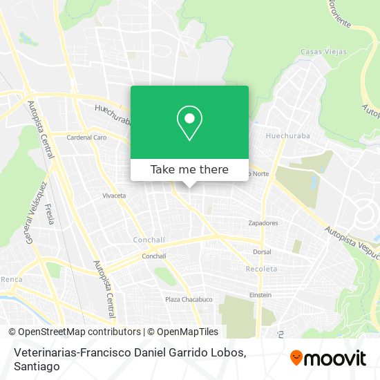 Mapa de Veterinarias-Francisco Daniel Garrido Lobos