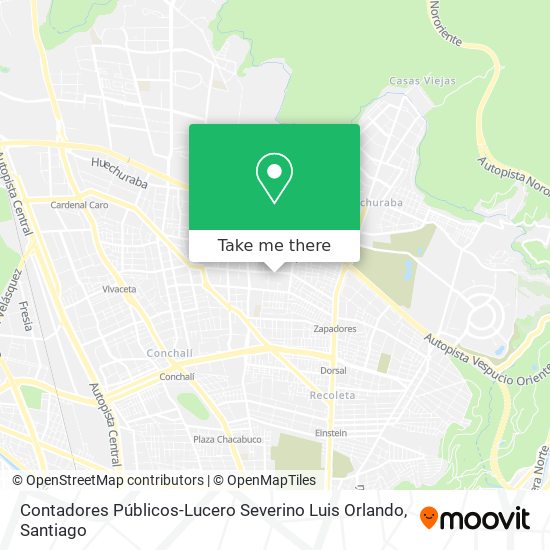 Contadores Públicos-Lucero Severino Luis Orlando map