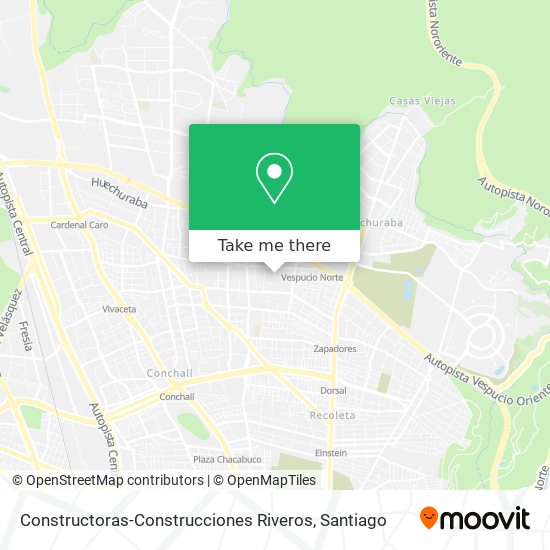 Constructoras-Construcciones Riveros map