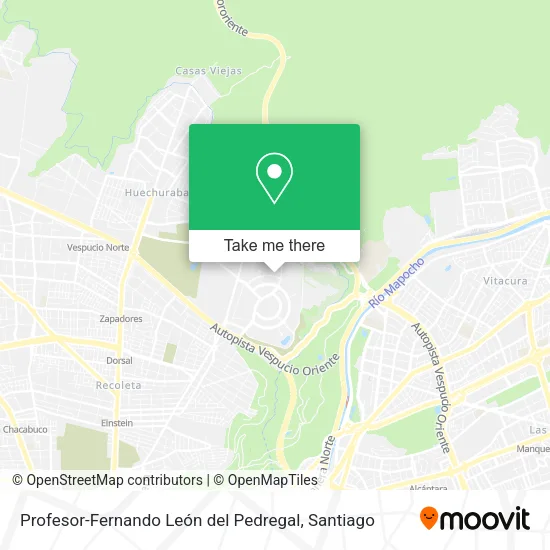 Profesor-Fernando León del Pedregal map