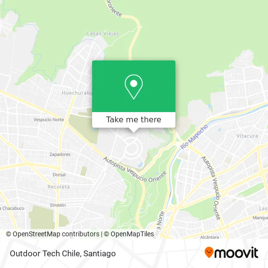 Outdoor Tech Chile map