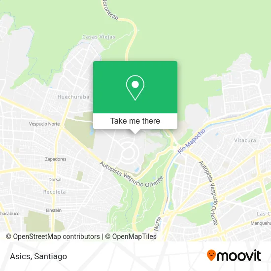 Asics map